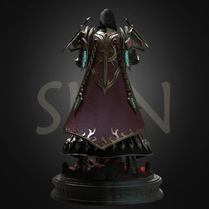 150mm Saint Knight, Resin Model Figure Kit, Fantasy Theme, Unassembled and Unpainted