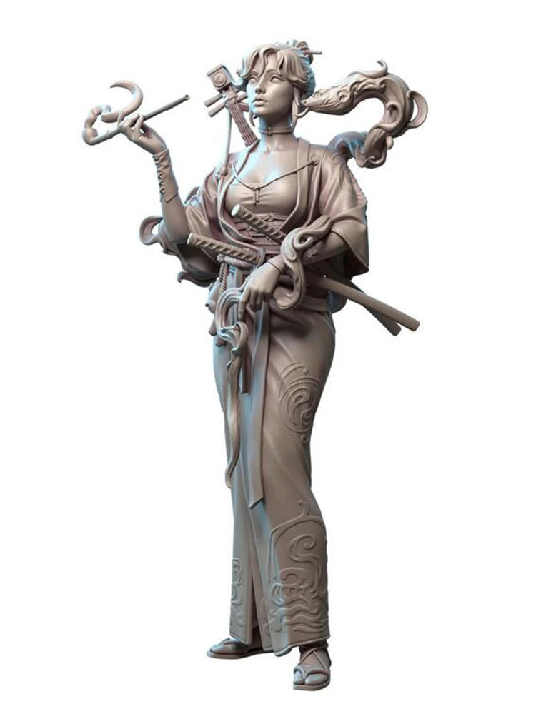 1/24 Ancient Medusa, Resin Model Figure Kit, Mythology Theme, Unassembled and Unpainted