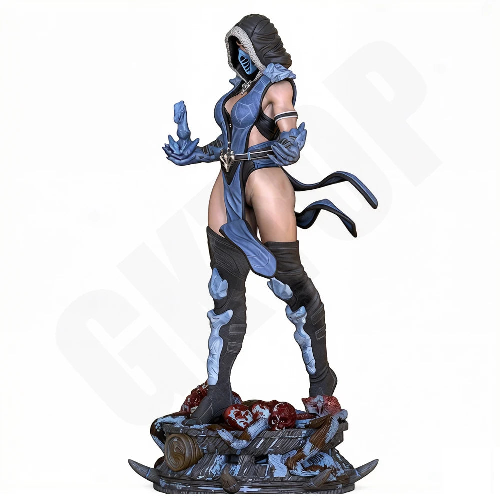 1/24 Female Ninja, Resin Model Figure Kit, Fantasy Theme, Unassembled and Unpainted