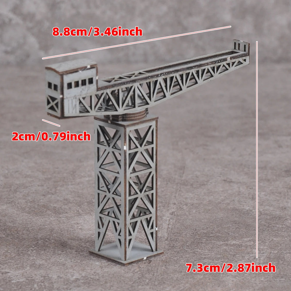 1/700 Modern Dock Construction Crane, Resin Model Terrain Kit, Unpainted