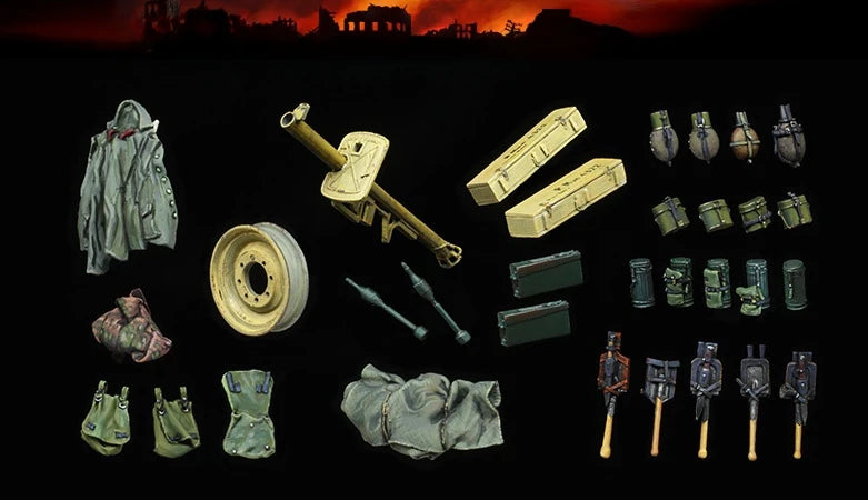 1/35 Warrior, Resin Model Figure Kit, Fantasy Theme, Unassembled and Unpainted