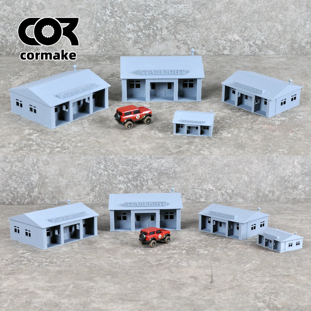 1/72 Architectural Buildings, Resin Model Diorama Kit, Historical Theme, Unassembled and Unpainted