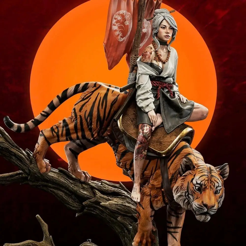 50mm Ninja Warrior, Resin Model Figure Kit, Fantasy Theme, Unassembled and Unpainted