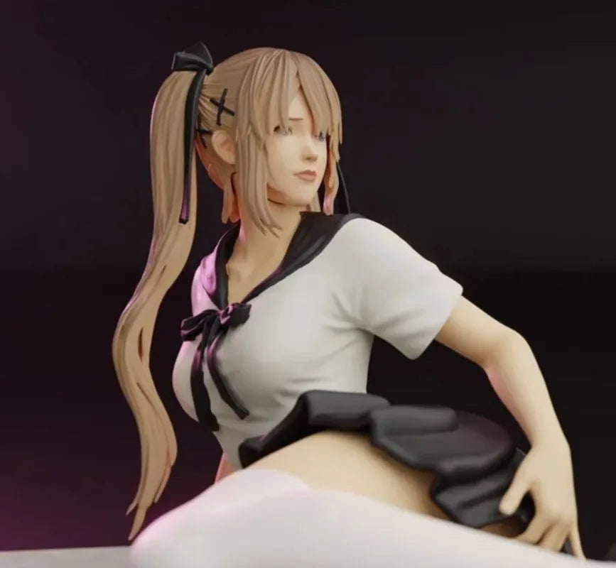 1/24 Pin-up Anime Girl, Resin Model Figure Kit, Unassembled and Unpainted
