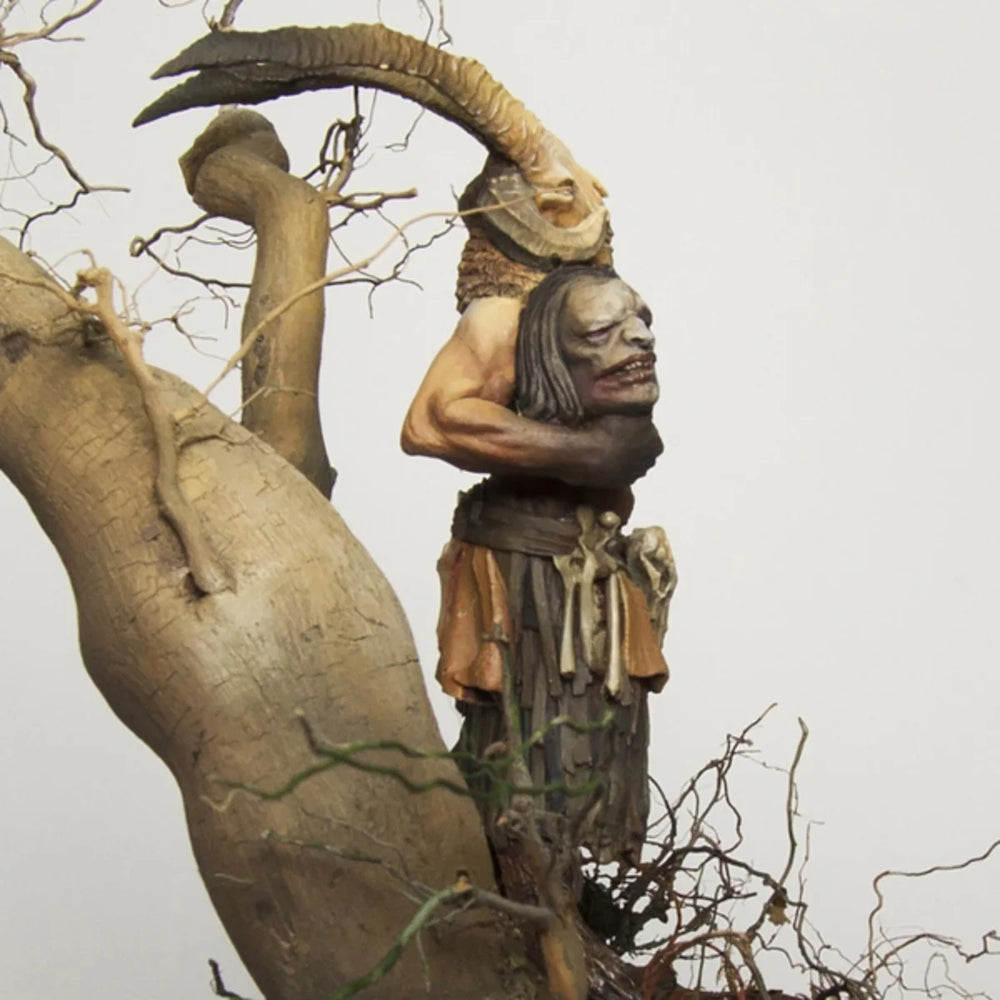 1/24 Goatman Demon, Resin Model Figure Kit, Fantasy Theme, Unassembled and Unpainted
