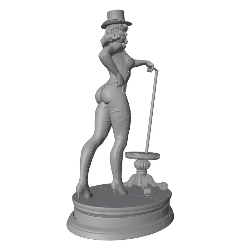 1/24 Sexy Magician Pinup, Resin Model Figure Kit, Unassembled and Unpainted