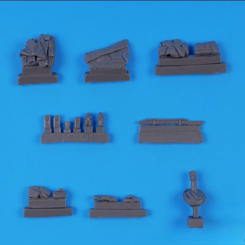 1/72 WWII German SD Kfz.166 Maultier, Resin Model Vehicle Kit, Unassembled and Unpainted