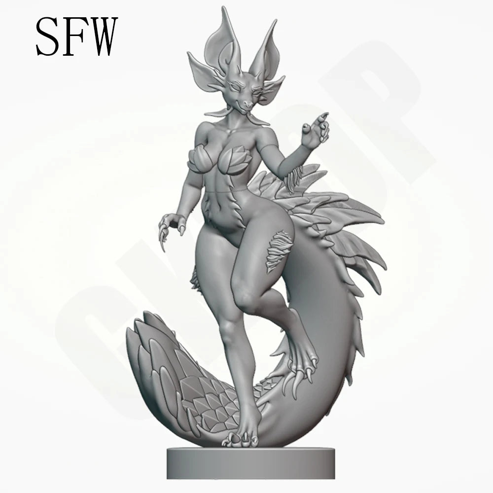 1/24 Water Sprite, Resin Model Figure Kit, Fantasy Theme, Unassembled and Unpainted