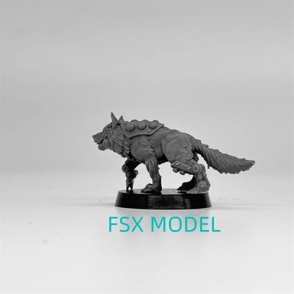 Grim Guard Tactical Enforcers, 38 Figures, Resin Model Figure Kit, Sci-Fi Theme, Unassembled and Unpainted