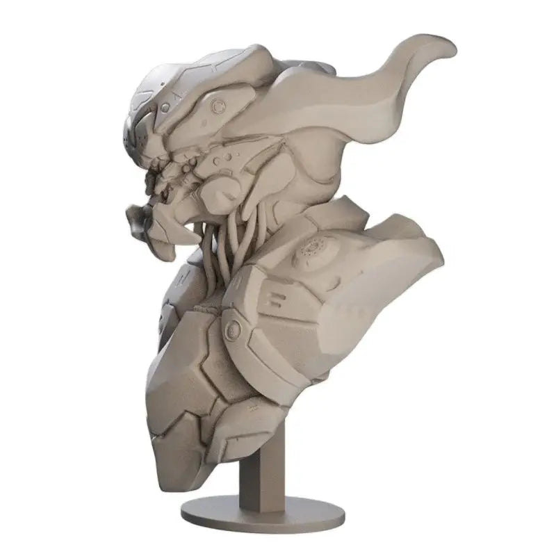 1/10 Zerg Alien Biomechanical, Resin Model Bust Kit, Sci-Fi Theme, Unassembled and Unpainted
