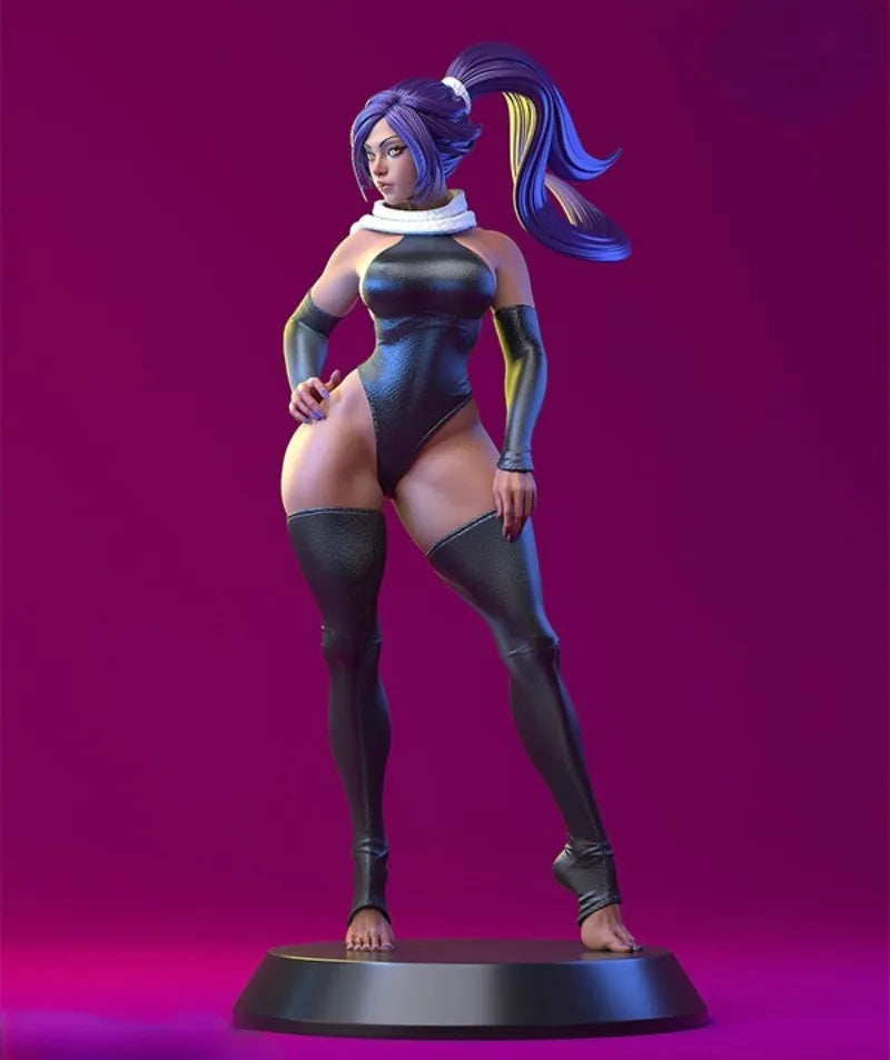 1/24 Yoruichi Anime Character, Resin Model Figure Kit, Anime Theme, Unassembled and Unpainted