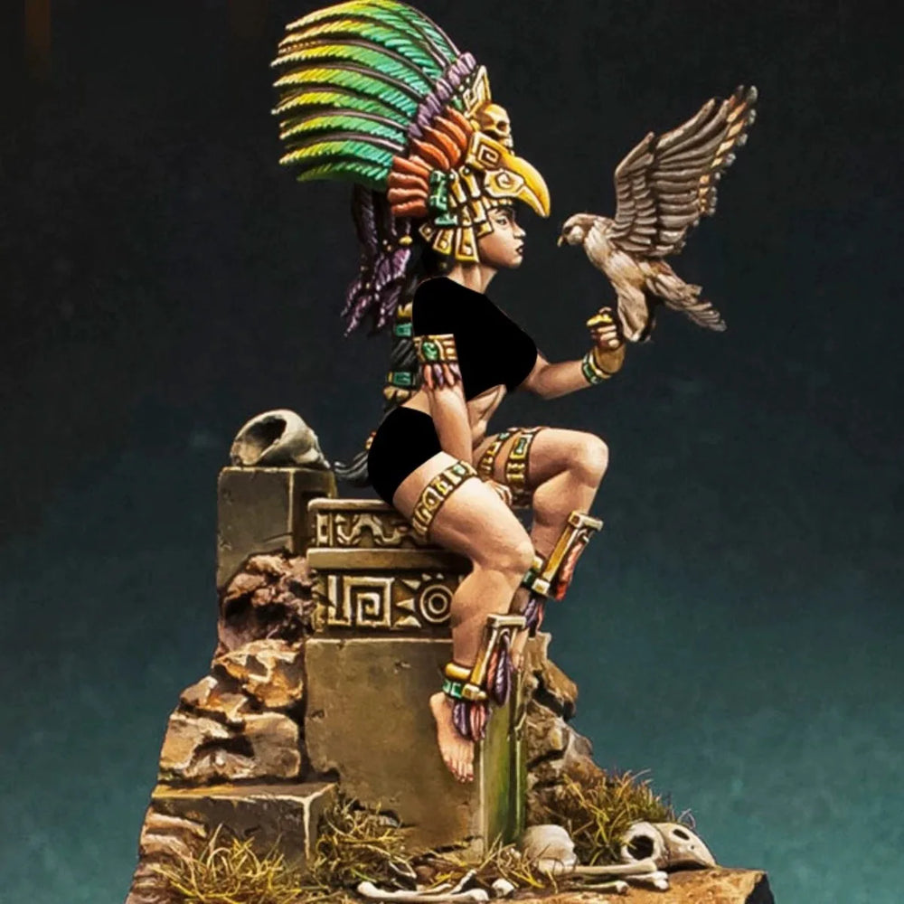 1/24 Ancient Egyptian Deity, Resin Model Figure Kit, Unassembled and Unpainted