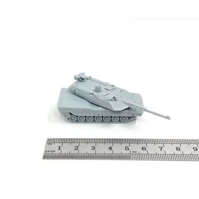 1/144 Modern Black Panther Tank, Resin Model Vehicle Kit, Unassembled and Unpainted