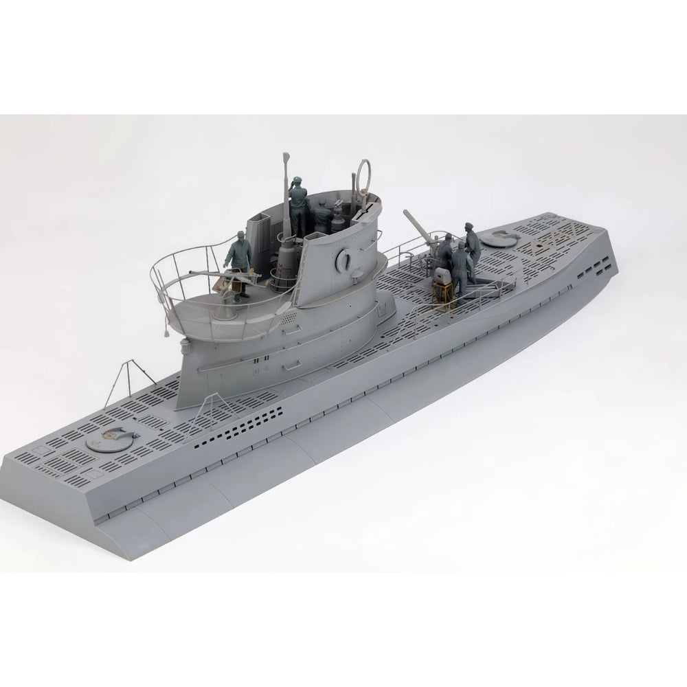 1/35 WWII German U-Boat, 6 Figures, Resin Model Ship Kit, Unassembled and Unpainted