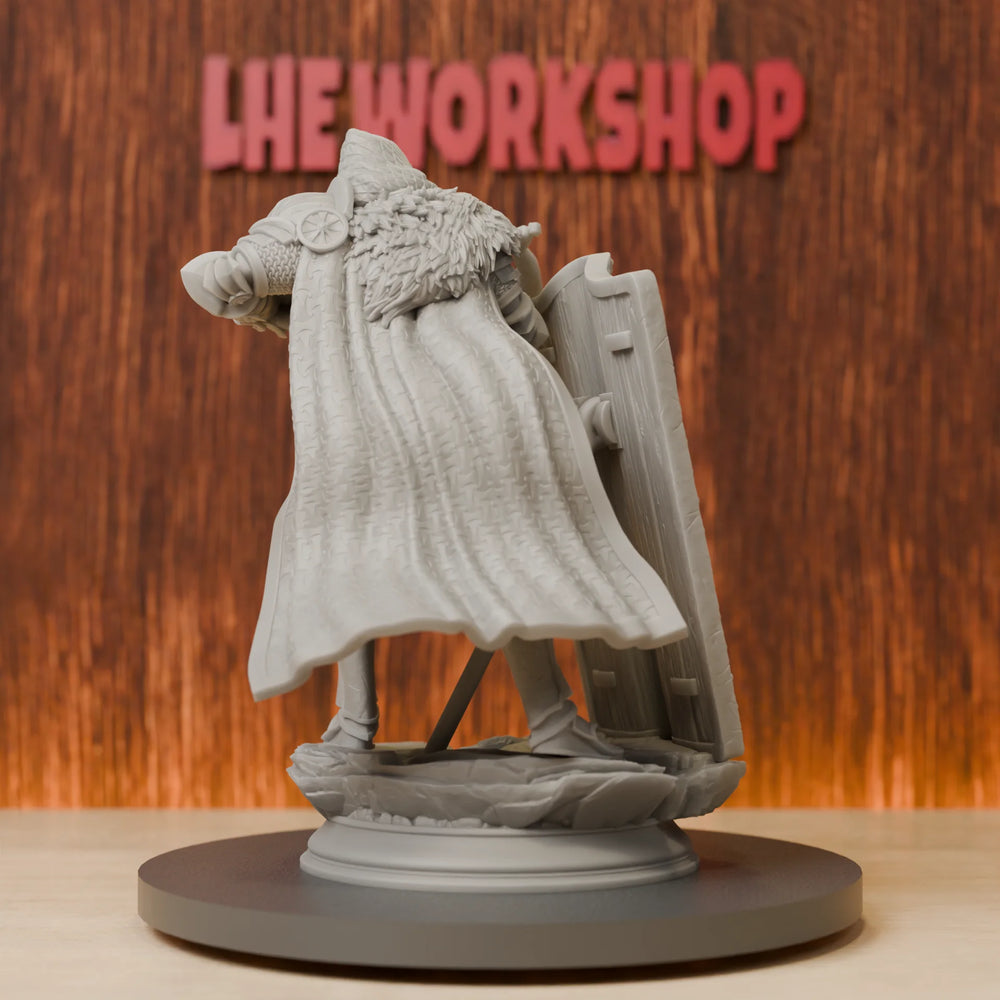 75mm Medieval Crossbowman, Resin Model Figure Kit, Unassembled and Unpainted