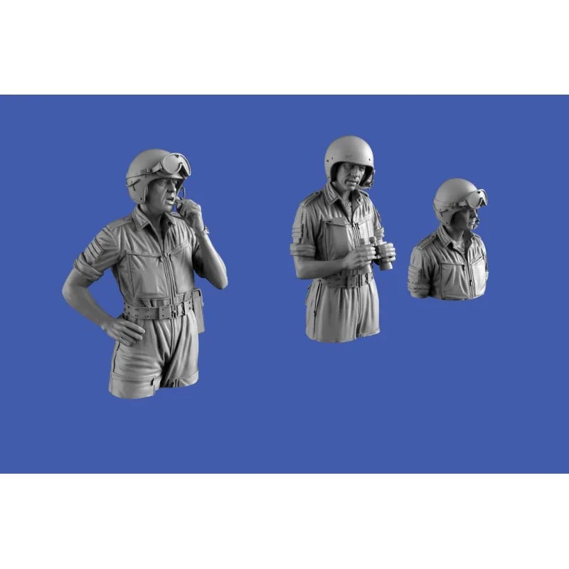 1/35 Modern Tactical Infantry with Combat Goggles, 6 Figures, Resin Model Figure Kit, Unassembled and Unpainted