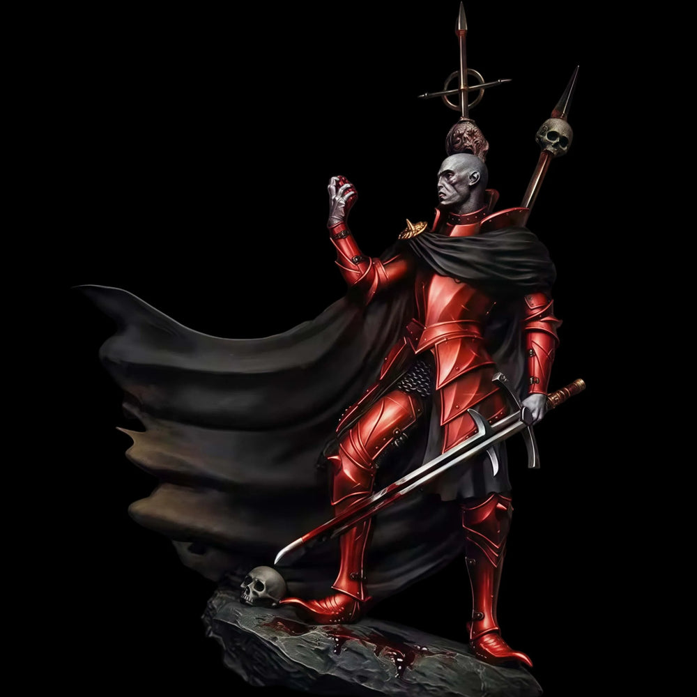 1/24 Evil Spirit Warrior, Resin Model Figure Kit, Fantasy Theme, Unassembled and Unpainted
