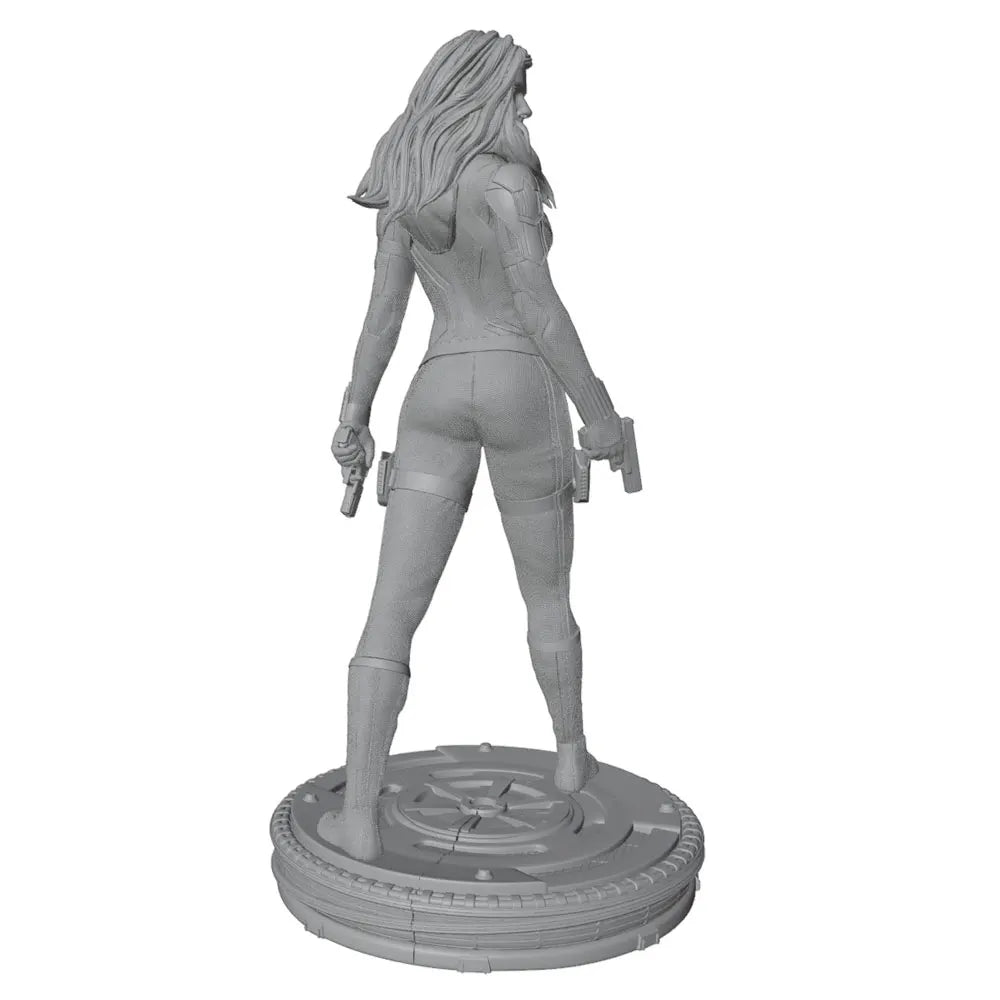 75mm Female Agent Commando, Resin Model Figure Kit, Sci-Fi Theme, Unassembled and Unpainted