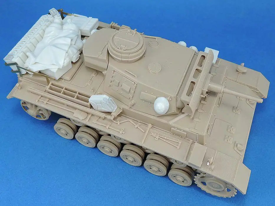 1/35 WWII German Panzer S1 Tank, Resin Model Vehicle Kit, Unassembled and Unpainted