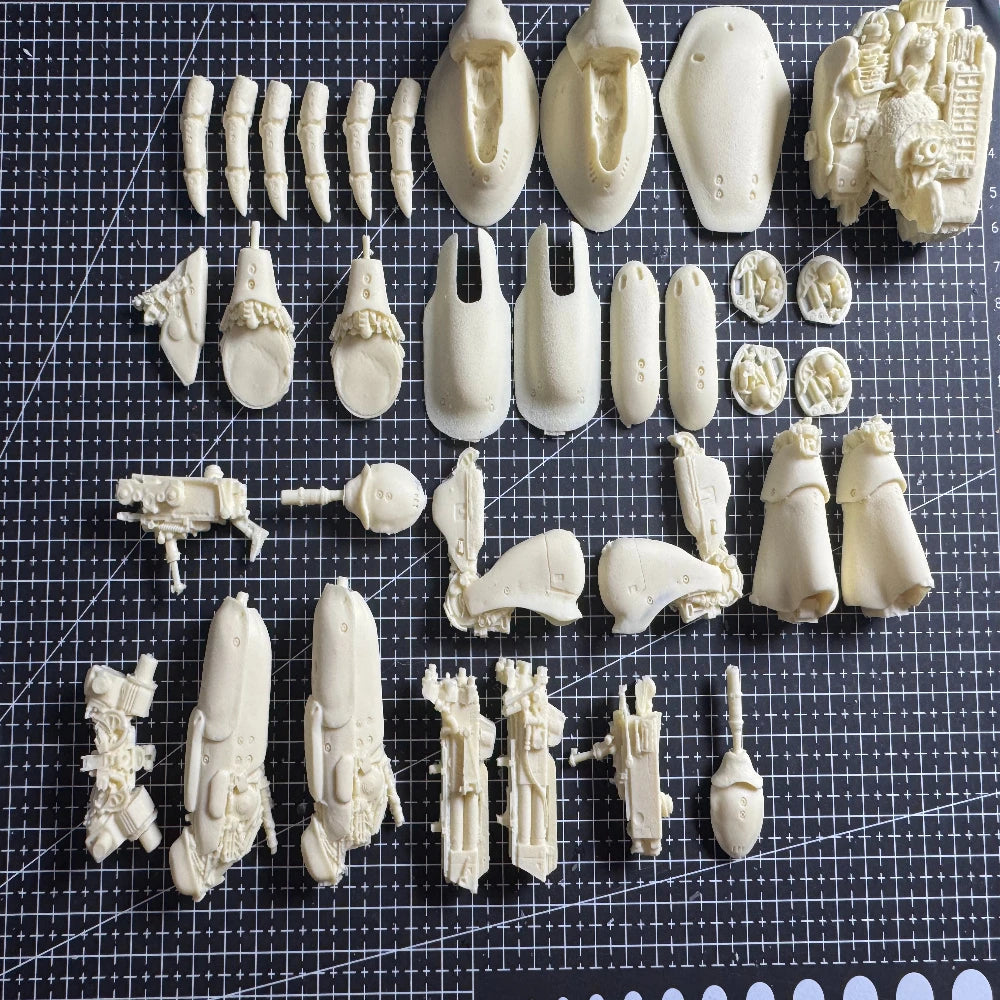 1/20 Maschinen Krieger Crab Claw Engineering, Resin Model Vehicle Kit, Sci-Fi Theme, Unassembled and Unpainted