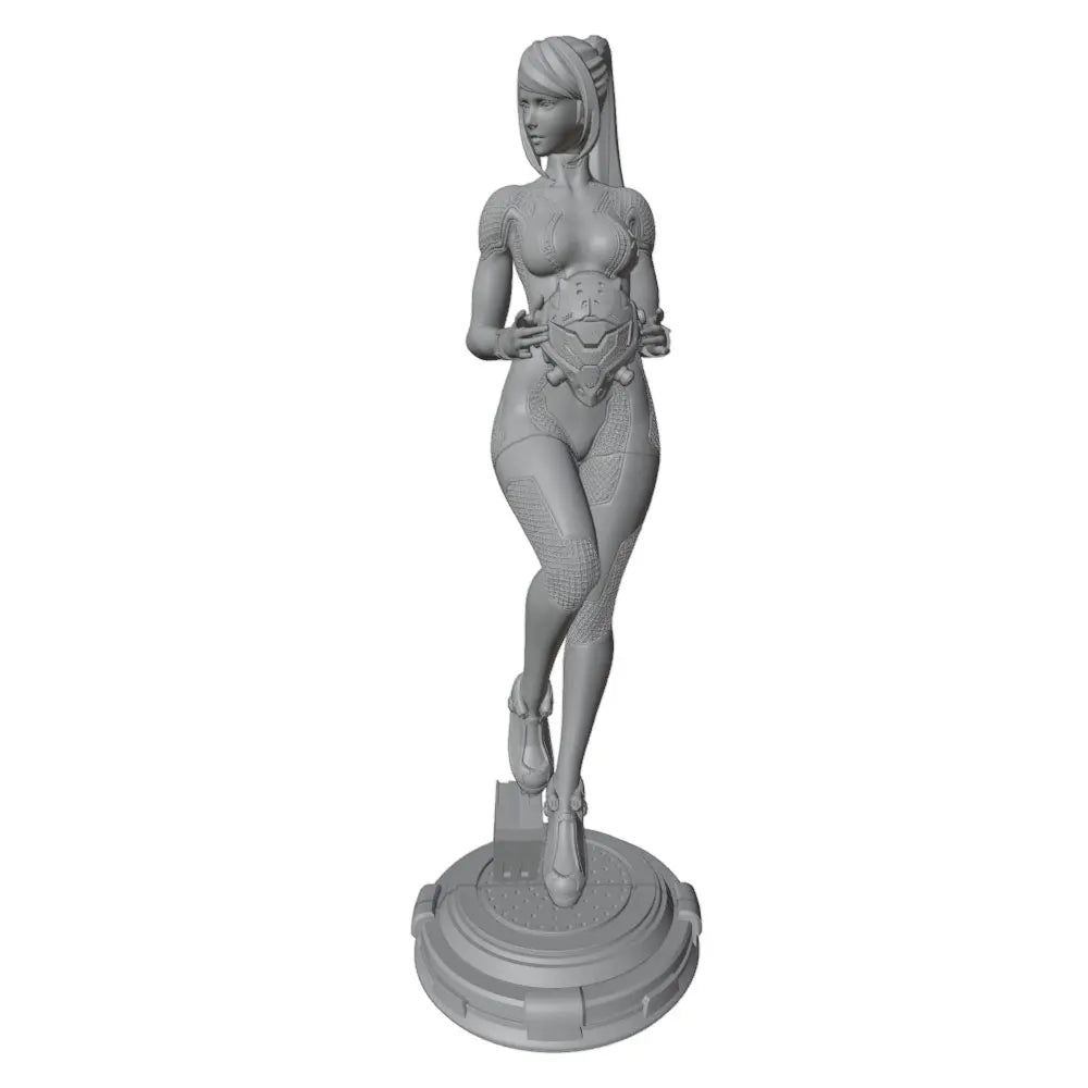 Modern Female Tactical Warrior — 1/24 Resin Figure