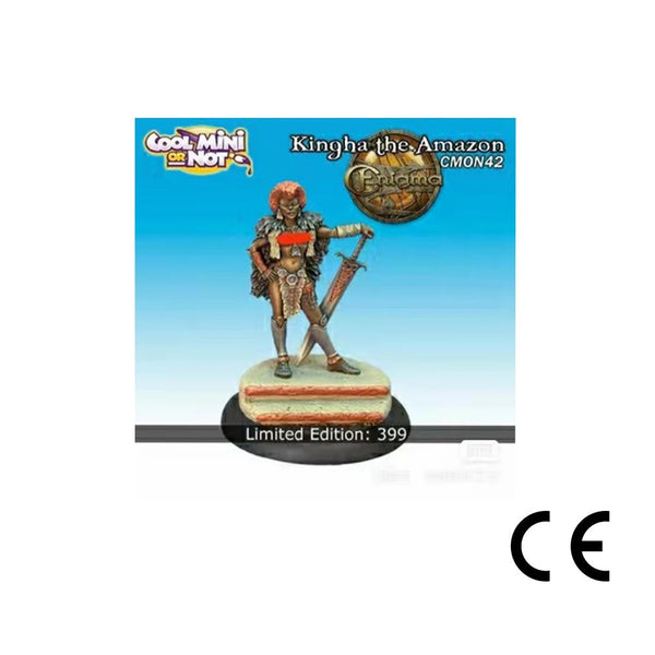 Tribal Amazon Warrior, Resin Model Figure Kit, Fantasy Theme, Unassembled and Unpainted