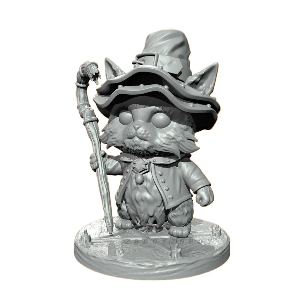 50mm Mouse Wanderer, Resin Model Figure Kit, Anime Theme, Unassembled and Unpainted