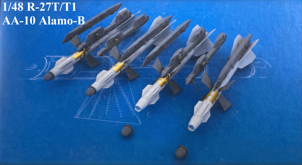 1/48 Cold War Soviet AA-10 Missile Mount System, Resin Model Accessory Kit, Unpainted