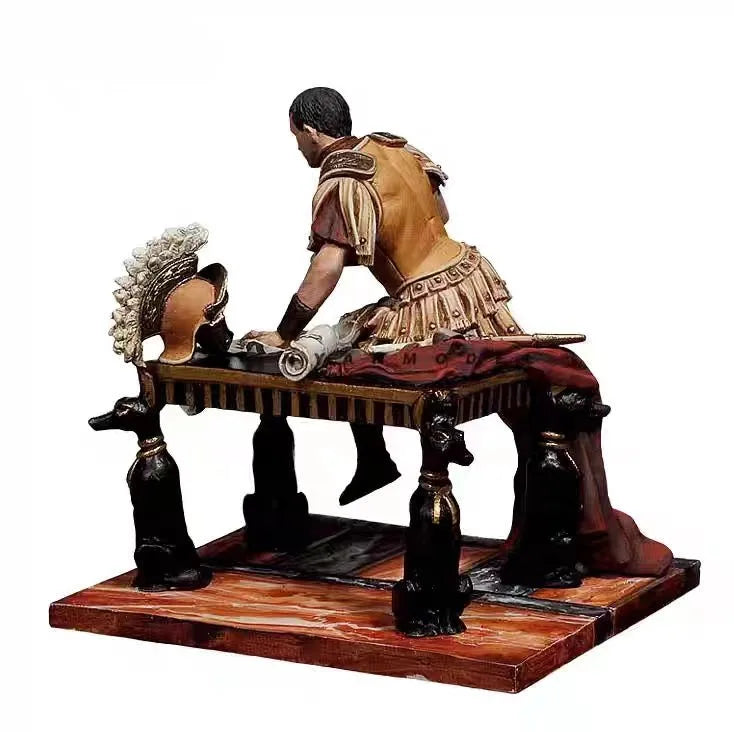 54mm Ancient Roman General with Attendant, 2 Figures, Resin Model Figure Kit, Unassembled and Unpainted