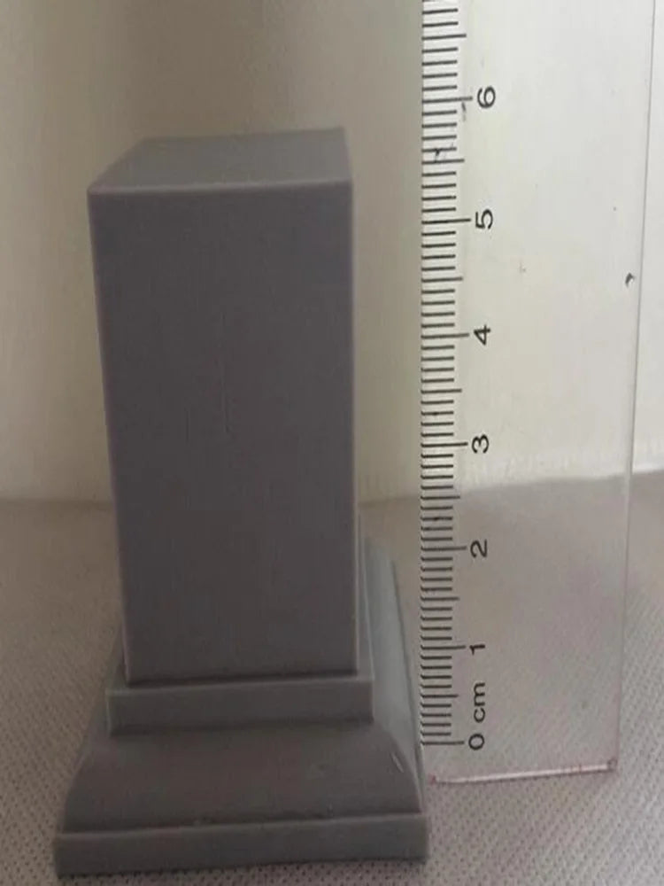 Base, Resin Model Terrain Kit, Military Theme, Unpainted