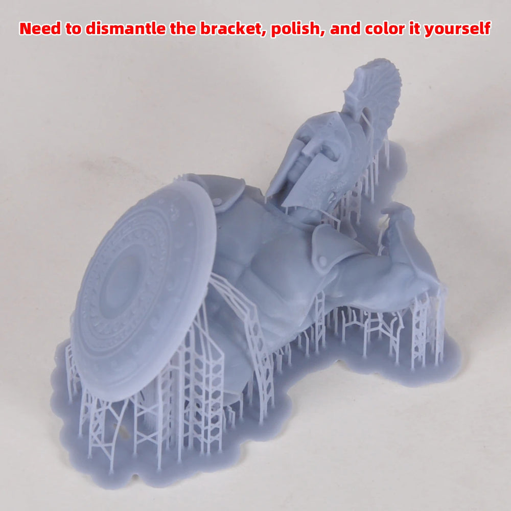 120mm Ancient Roman Gladiator Warrior, Resin Model Figure Kit, Unassembled and Unpainted