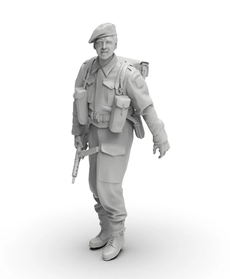 1/35 WWI British Infantry Squad, 6 Figures, Resin Model Figure Kit, Unassembled and Unpainted