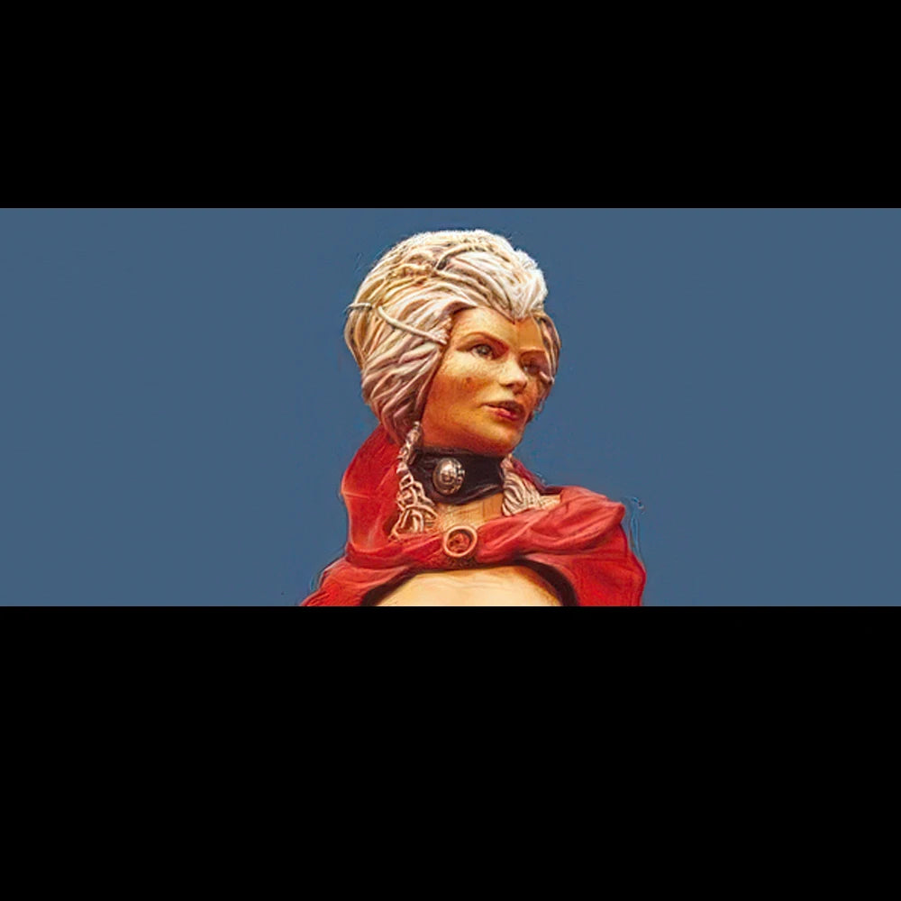 1/10 Venetian Carnival Maiden, Resin Model Bust Kit, Fantasy Theme, Unassembled and Unpainted