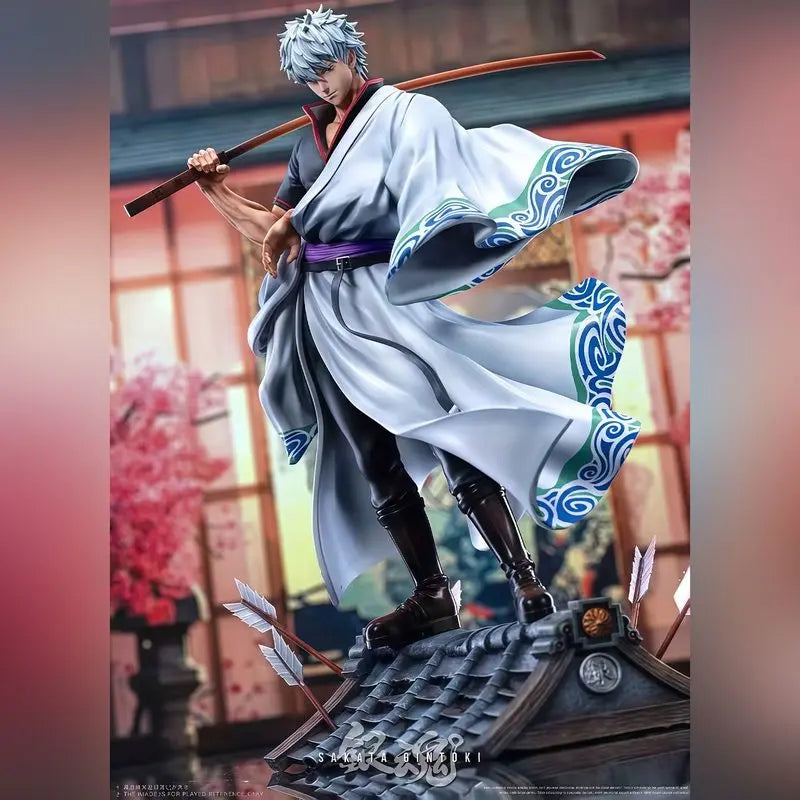 Gintama, Resin Model Figure Kit, Anime Theme, Unassembled and Unpainted