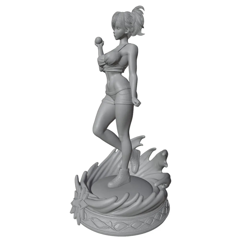 1/24 Pin-up with Sphere, Resin Model Figure Kit, Unassembled and Unpainted