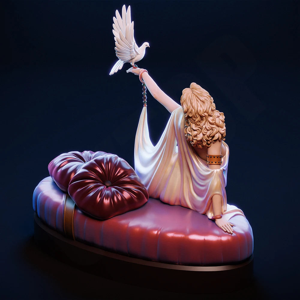1/24 Aphrodite with Dove, Resin Model Figure Kit, Unassembled and Unpainted