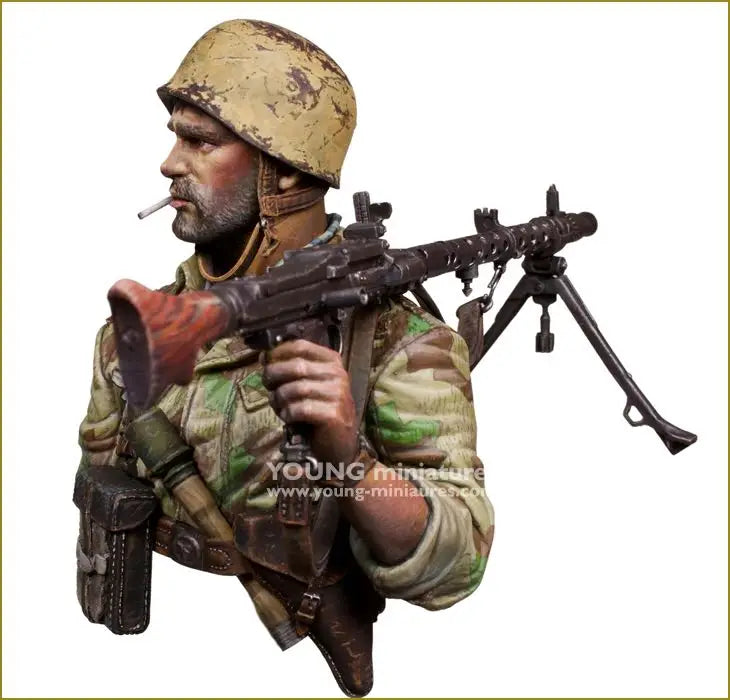 1/10 Modern NATO Soldier, Resin Model Bust Kit, Unassembled and Unpainted