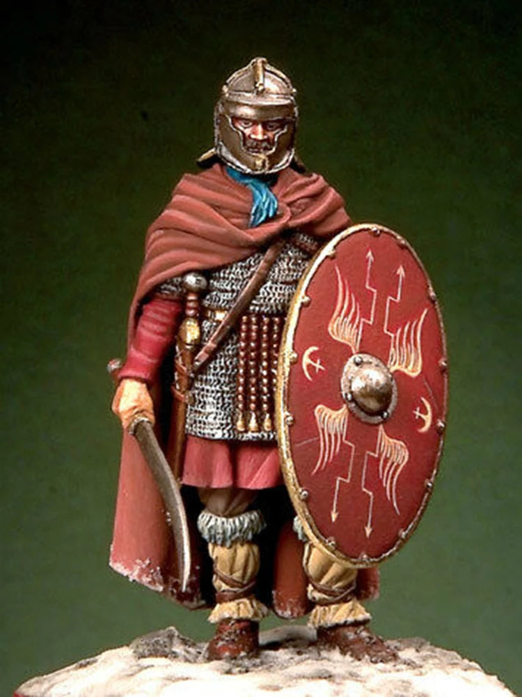 54mm Ancient Roman Legionary, Resin Model Figure Kit, Unassembled and Unpainted