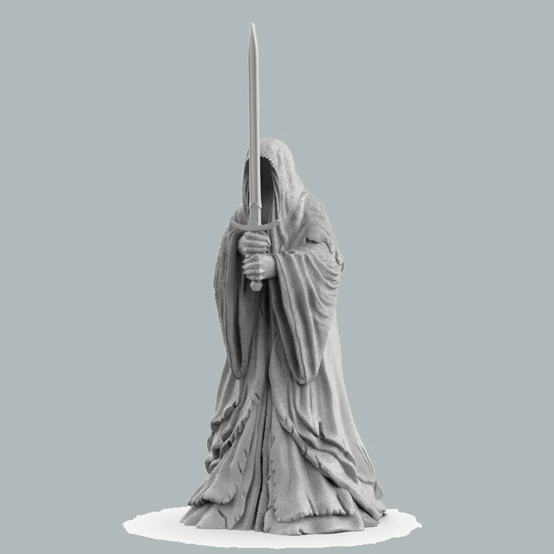 1/35 Wizard in Robes, Resin Model Figure Kit, Fantasy Theme, Unassembled and Unpainted