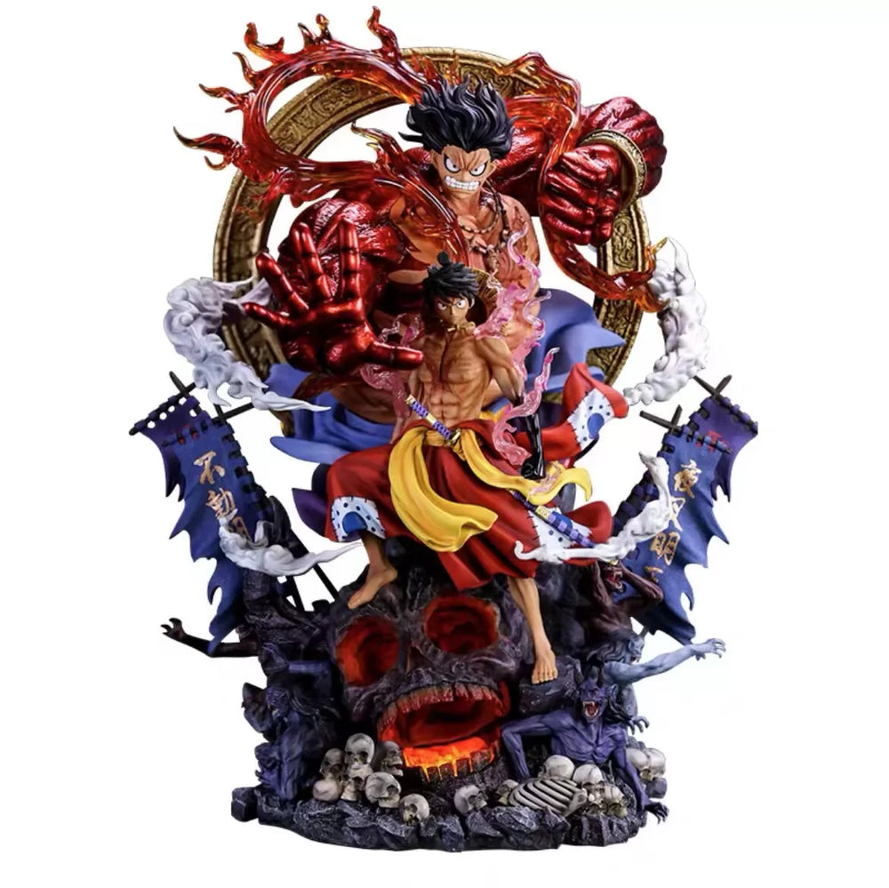 Dragon, 5 Figures, Resin Model Diorama Kit, Fantasy Theme, Unassembled and Unpainted