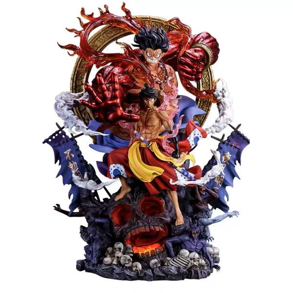Dragon, 5 Figures, Resin Model Diorama Kit, Fantasy Theme, Unassembled and Unpainted
