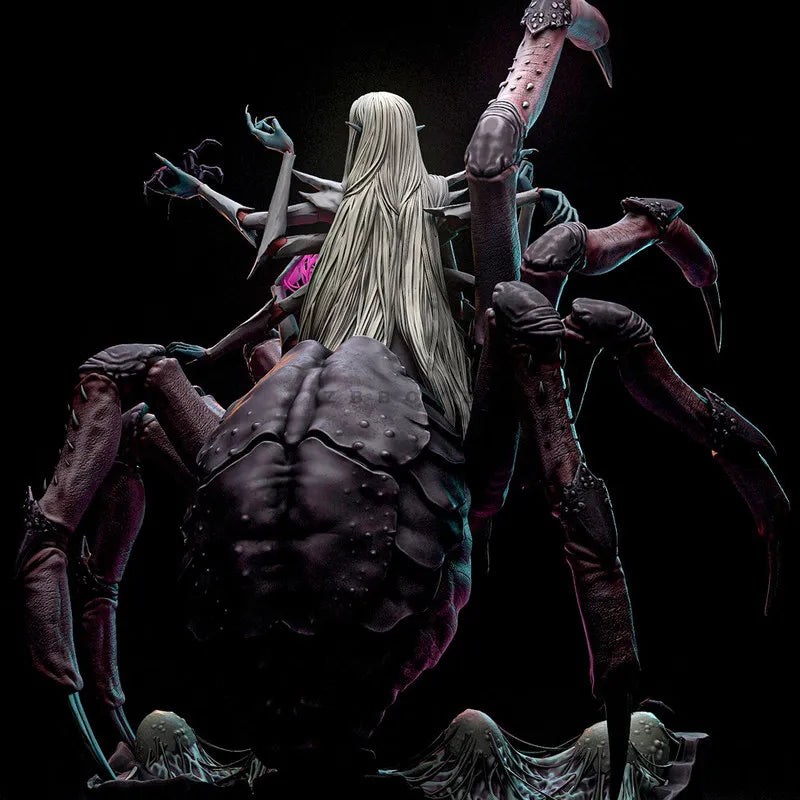 60mm Spider Witch, Resin Model Figure Kit, Fantasy Theme, Unassembled and Unpainted
