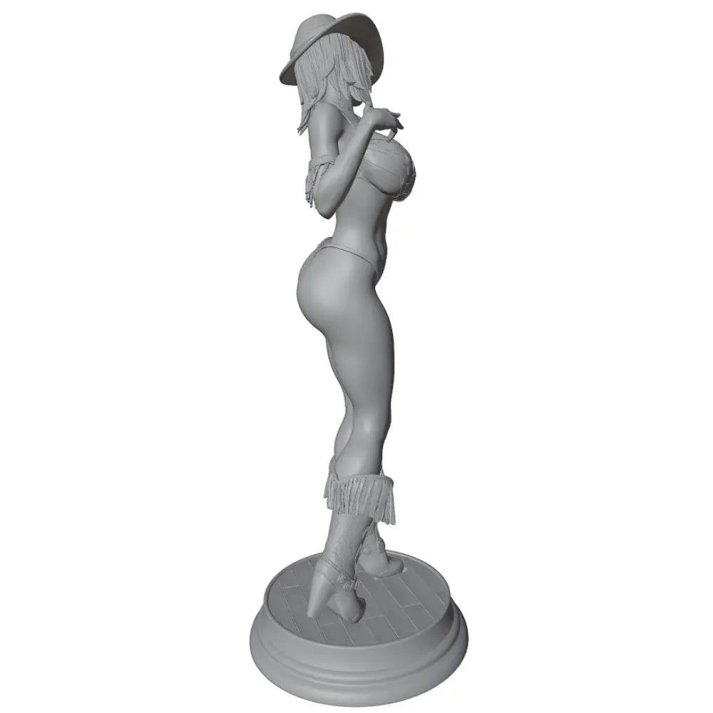 1/24 Pin-Up Warrior Girl, Resin Model Figure Kit, Unassembled and Unpainted