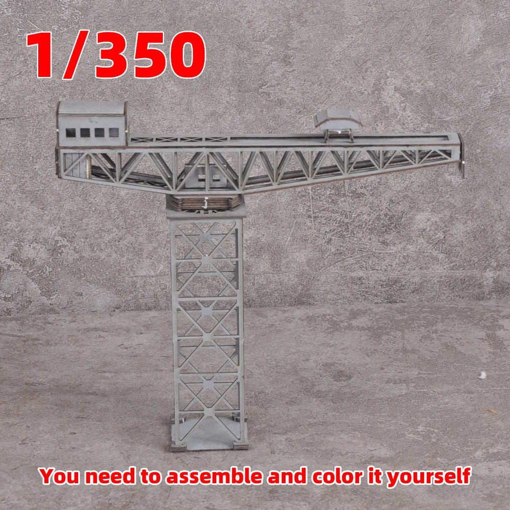 1/350 Dock Tower Crane, Resin Model Diorama Kit, Historical Theme, Unassembled and Unpainted