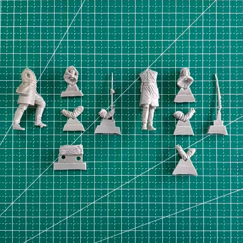 1/35 WWI German Snipers Set, 2 Figures, Resin Model Figure Kit, Unassembled and Unpainted