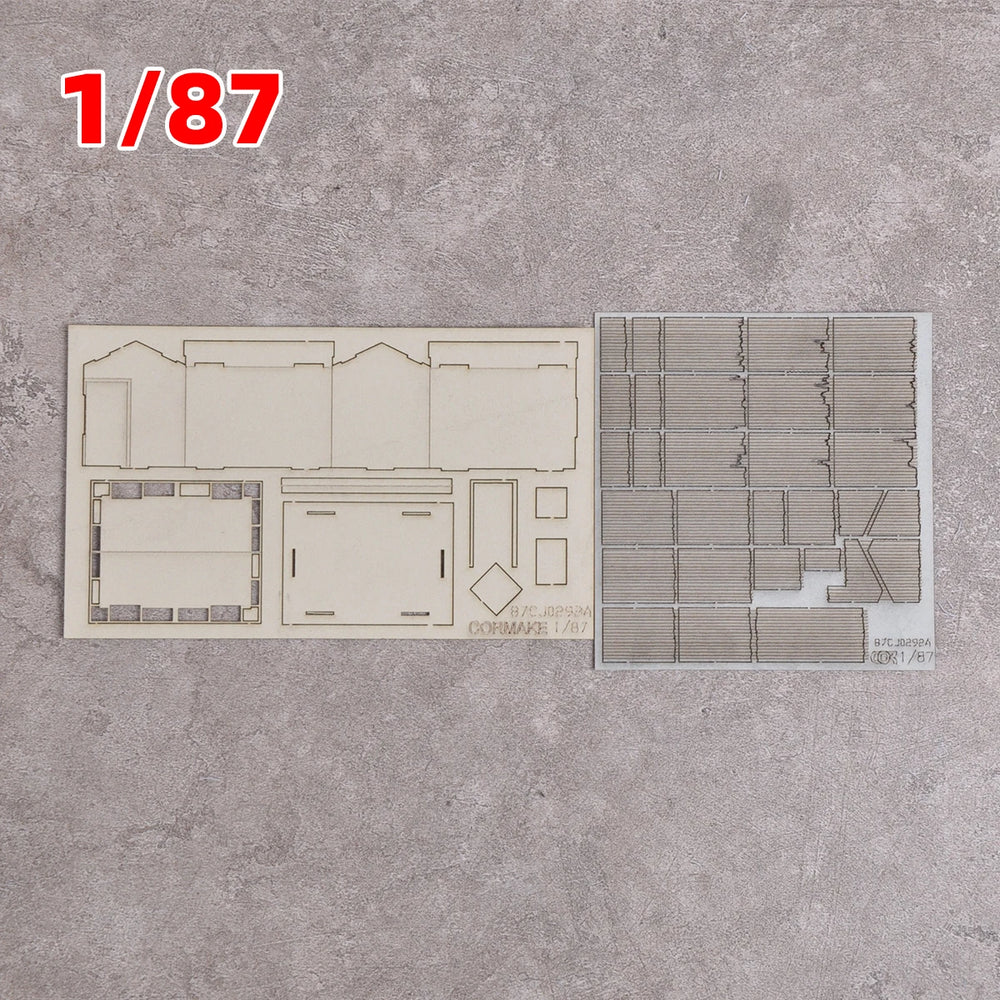 1/35 Rural Civilian Architecture, Resin Model Diorama Kit, Historical Theme, Unassembled and Unpainted