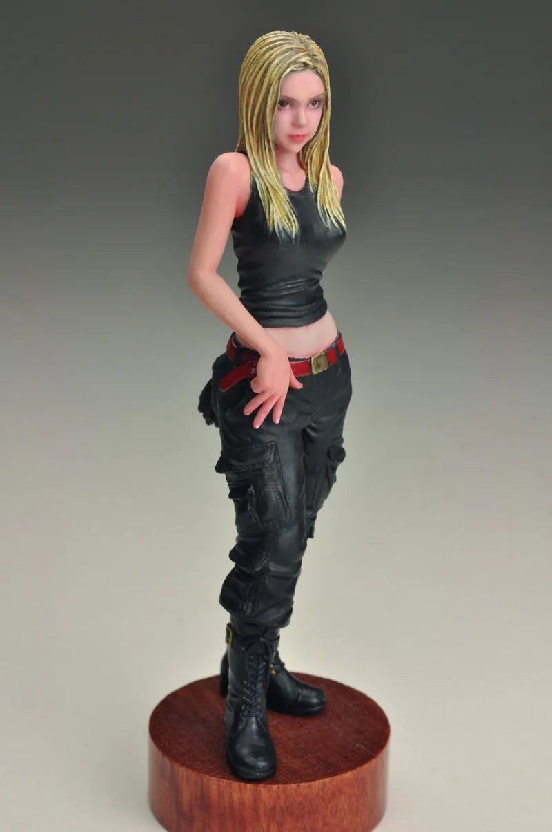 1/20 Modern Anime Female Soldier, Resin Model Figure Kit, Unassembled and Unpainted