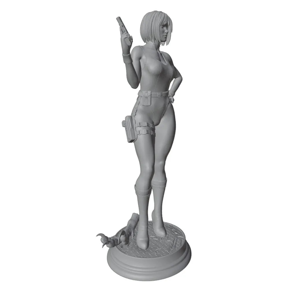 1/24 Tactical Operator, Resin Model Figure Kit, Anime Theme, Unassembled and Unpainted