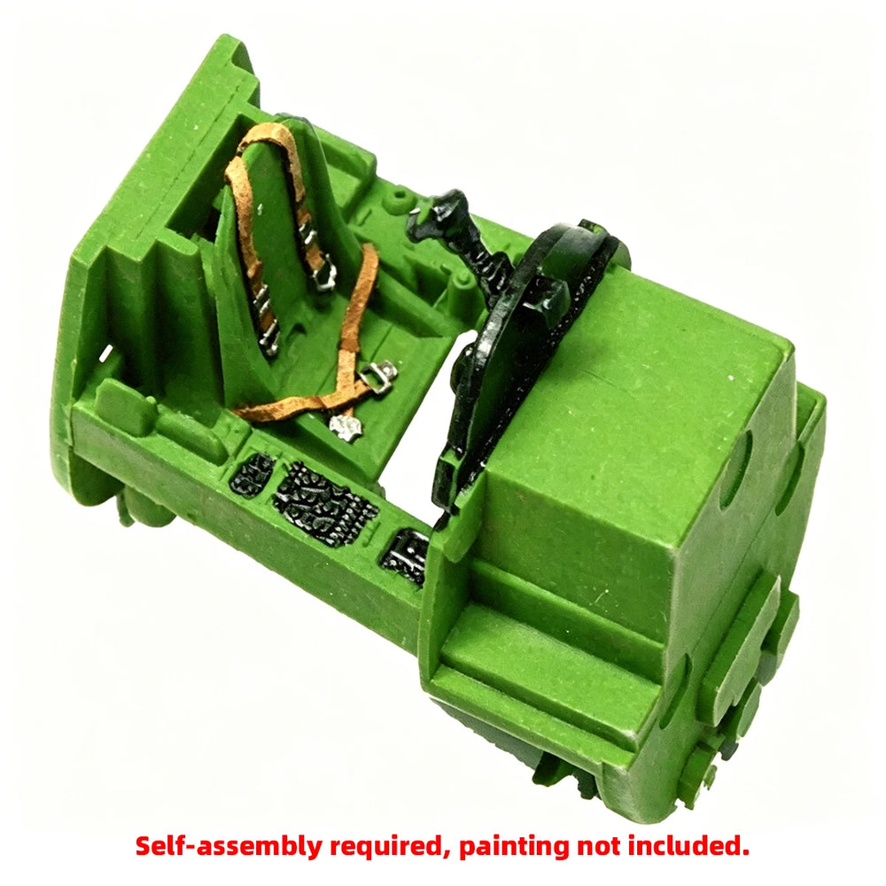 1/32 WWII American Aircraft Pilot Seat, Resin Model Accessory Kit, Unpainted