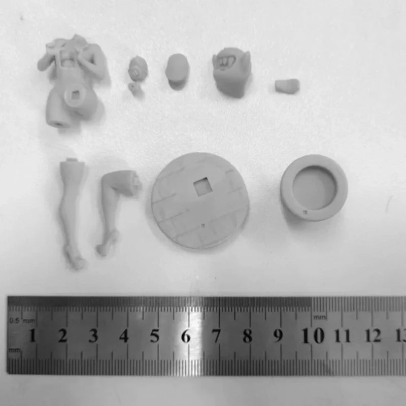 1/24 Female Plumber, Resin Model Figure Kit, Unassembled and Unpainted